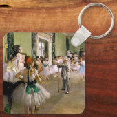 Porte-clés Edgar Degas La Classe de Danse (Verso)