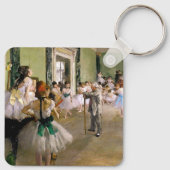 Porte-clés Edgar Degas La Classe de Danse (Dos)