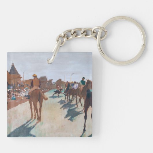 Porte-clés Edgar Degas - La Parade (Dos)