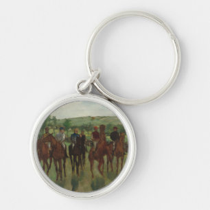 Porte-clés Edgar Degas   les cavaliers