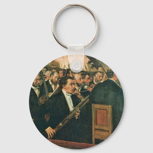 Porte-clés Edgar Degas L'Orchestre de l'Opéra (Recto)