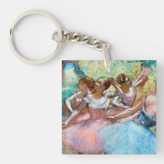 Porte-clés Edgar Degas - Quatre Ballerinas sur scène (Devant)
