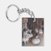 Porte-clés Edgar Degas - Répétition de ballet sur scène (Devant gauche)