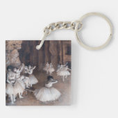 Porte-clés Edgar Degas - Répétition de ballet sur scène (Dos)