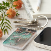 Porte-clés Edgar Degas - Swaying Dancer / Danseuse en vert (Devant droit)