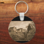 Porte-clés Edinburgh Castle Sepia Photograph (Recto)