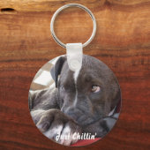 Porte-clés Editable Baby Pitbull Puppy (Recto)