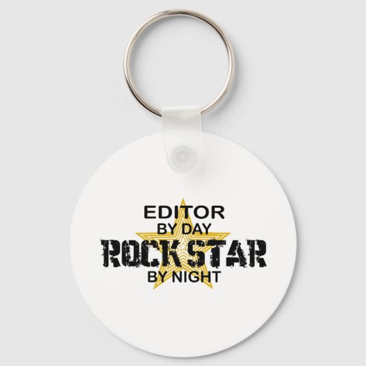 Porte-clés Editeur Rock Star par nuit (Recto)
