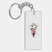Porte-clés "Édition Limitée" Panda Dansant (Devant gauche)