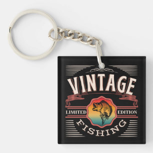 PORTE-CLÉS ÉDITION LIMITÉE PÊCHE VINTAGE