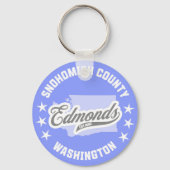 Porte-clés Edmonds, Washington (Verso)