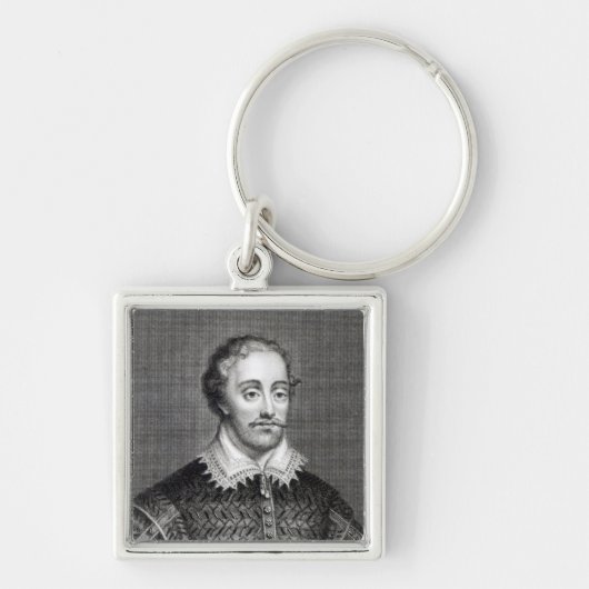 Porte-clés Edmund Spenser, gravé par la lecture de Burnet (Devant)