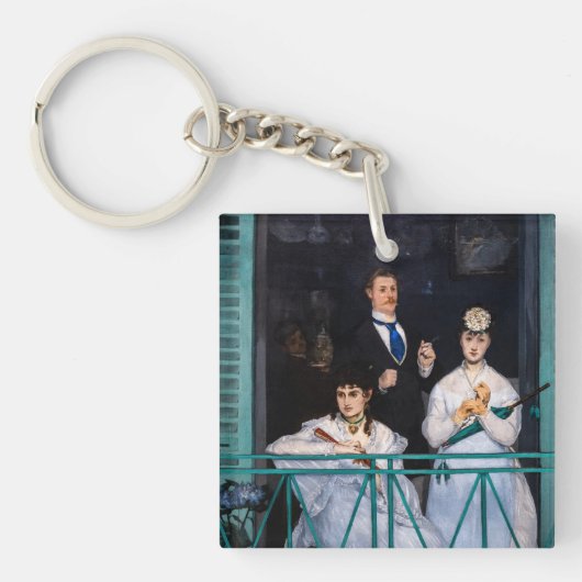 Porte-clés Edouard Manet - Le Balcon / Le Balcon (Devant)