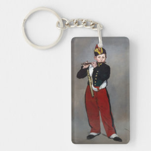 Porte-clés Edouard Manet - Le Joueur de fifre / Jeune flûtist