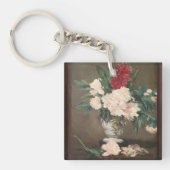 Porte-clés Édouard Manet Peonies in a Vase Acrylic Keychain (Devant)