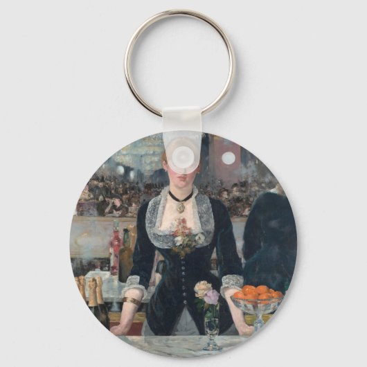 Porte-clés Edouard Manet's A Bar (Recto)