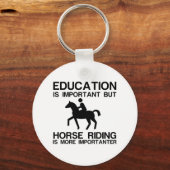 PORTE-CLÉS ÉDUCATION IMPORTANTE IMPORTANTE DU CHEVAL (Recto)