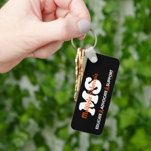 Porte-clés Éduquer le support de l'avocat...MS