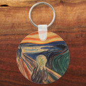 Porte-clés Edvard Munch Classique La Peinture De Cris (Recto)