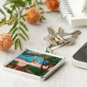 Porte-clés Edvard Munch - Danse sur la plage (Côté)