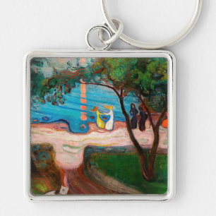 Porte-clés Edvard Munch - Danse sur la plage