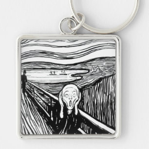 Porte-clés Edvard Munch - La lithographie de cri