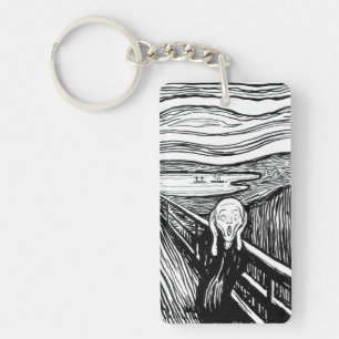 Porte-clés Edvard Munch - La lithographie de cri