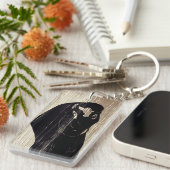 Porte-clés Edvard Munch - Le Kiss IV (Devant droit)