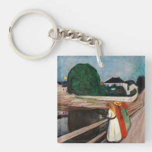 Porte-clés Edvard Munch - Les filles sur le pont