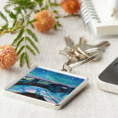 Porte-clés Edvard Munch - Nuit étoilée 1922 (Côté)