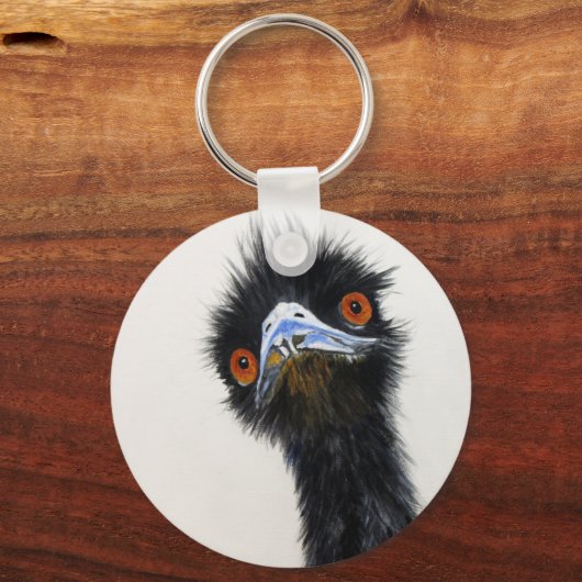 Porte-clés Edward l'Erudite Emu (Recto)