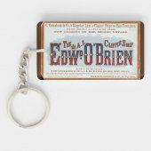 Porte-clés Edward O'Brien Clipper voilier 1900