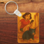 Porte-clés Eek une souris (Recto)
