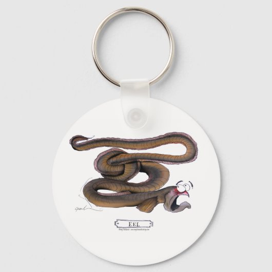 Porte-clés Eel, tony fernandes (Recto)