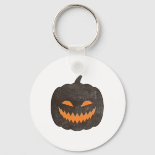 Porte-clés Eerie Halloween Jack-o-lantern Citrouille