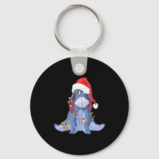 Porte-clés Eeyore Santa Claus  (Recto)