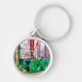 PORTE-CLÉS EFFECTUÉ LE TRAITEMENT (Devant)