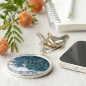 Porte-clés Effondrement des vagues océaniques (Côté)