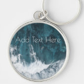 Porte-clés Effondrement des vagues océaniques (Devant)