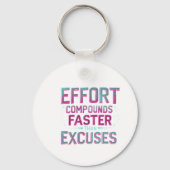 Porte-clés "Effort sur les exemples" (Verso)