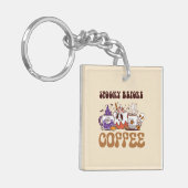 Porte-clés Éffrayant Avant Café (Devant gauche)