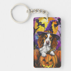 Porte-clés Éffrayant Bretagne Espagnol Halloween Citrouille s