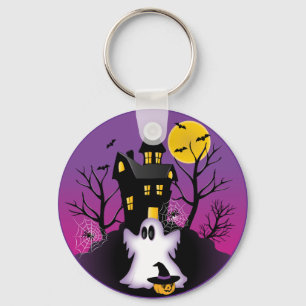 Porte-clés Éffrayant fantôme d'Halloween