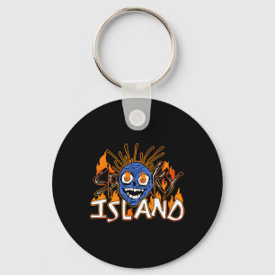Porte-clés Éffrayant Island Amusement Park Island Resort Hall