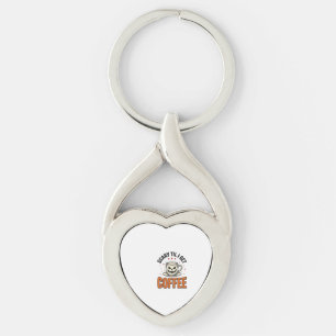 Porte-clés Effrayant jusqu'au café Vintage Halloween Café T-s