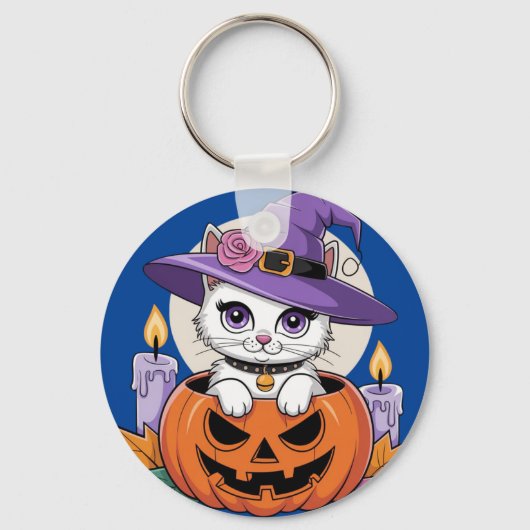 Porte-clés Éffrayant Kitty (Recto)