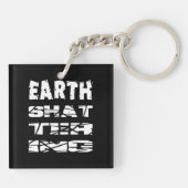 Porte-clés Effrayant la Terre (Dos)