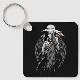 Porte-clés Effrayant Valhalla Grim Reaper Scythe Mort Grunge 