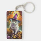 Porte-clés Éffrayante-américaine Eskimo Halloween sorcière et (Dos)