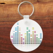 Porte-clés égaliseur de musique (Recto)